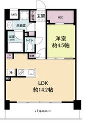 ブランシエスタ山科大塚の間取り