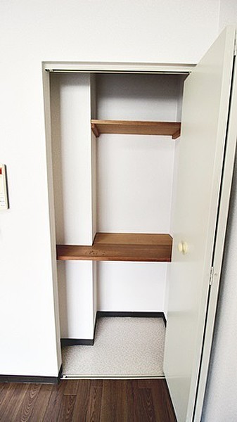 収納　十分な収納スペースがあります