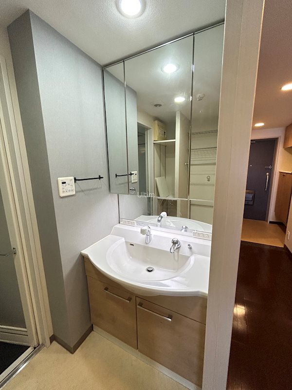 洗面設備　※別のお部屋の写真です