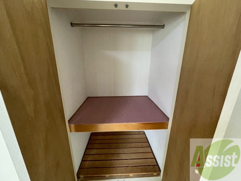 収納　収納もバッチリあるのでお部屋が片付きますよ！