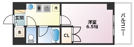 グランデアステール芦屋の間取り写真