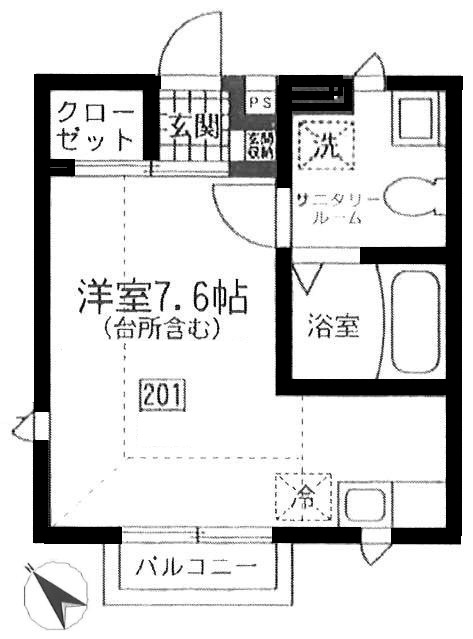 Wise荻窪の間取り写真