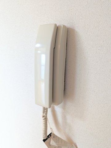 セキュリティ　インターホンが備え付けられています。