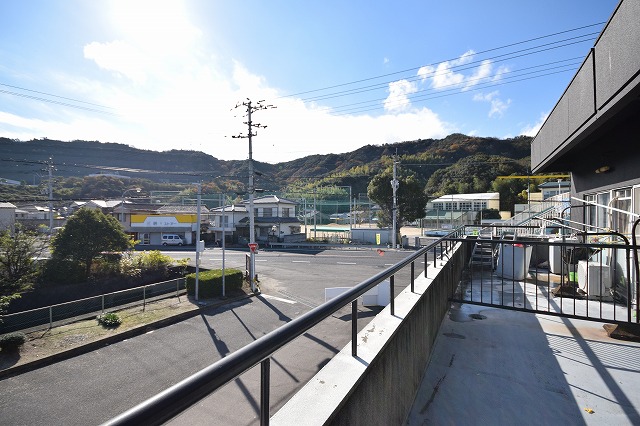 眺望　明神ショッピングセンター