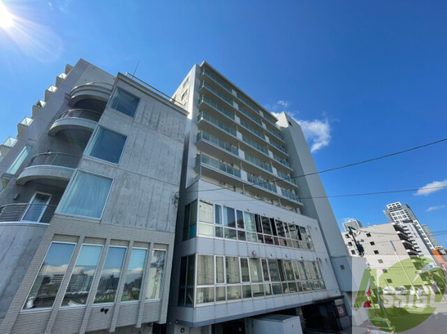 建物外観　札幌市中央区南６条東「Ｌｅｎｎｏｎ　Ｔｅｒｒａｚａ６－３」