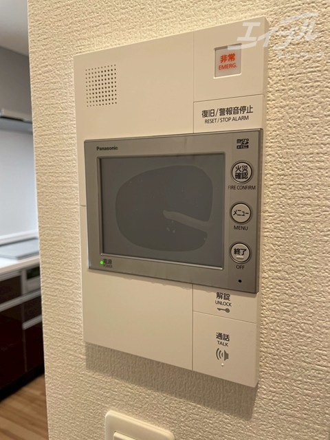 セキュリティ　モニターホン付きです。
