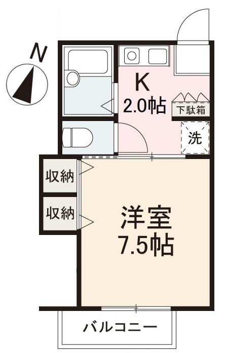イマニティアパートメントの間取り写真