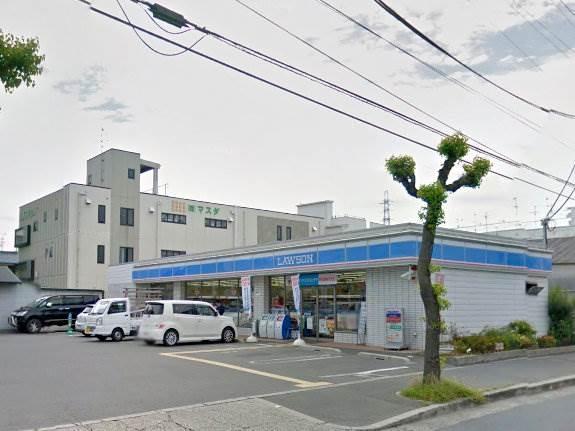 コンビニ　ローソン長吉長原店（コンビニ）まで531m