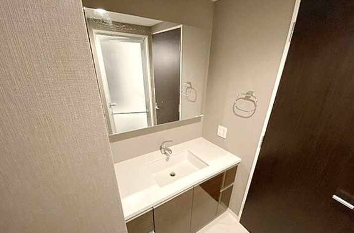 洗面設備　※別部屋の参考写真です。