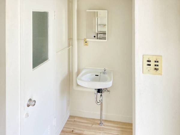 洗面設備　ビレッジハウスの同一物件・同一タイプの間取りの写真です