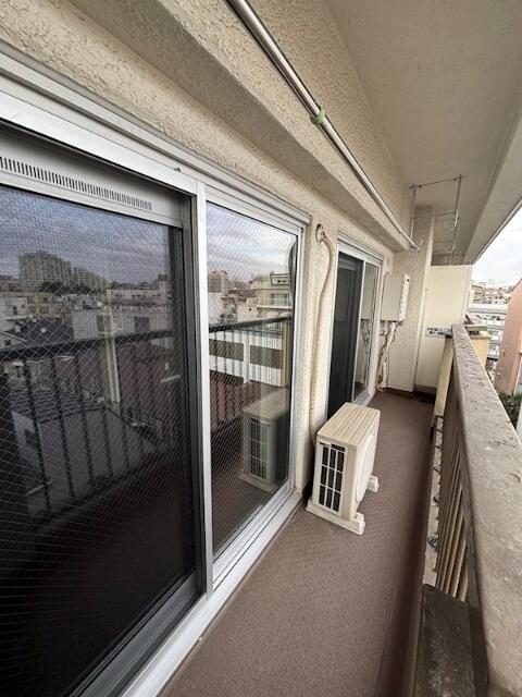 バルコニー　バルコニーがあります