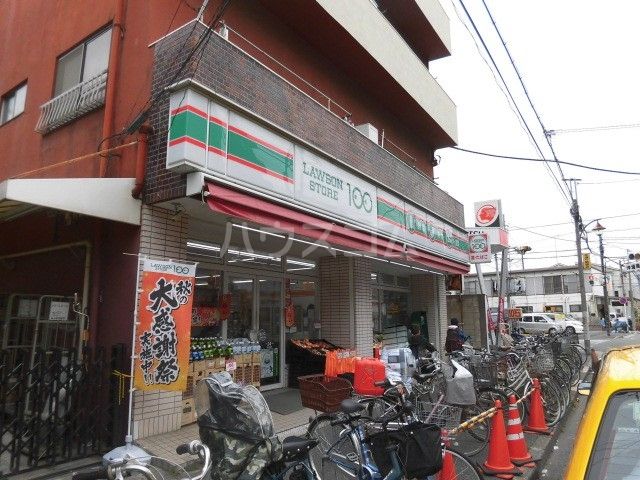 コンビニ　ローソンストア100 鶴見仲通店（コンビニ）まで452m