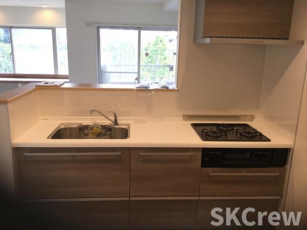 キッチン　別号室の写真です