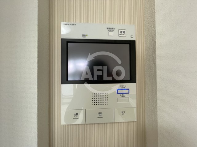 セキュリティ　サクラティアラ新梅田　モニター付きインターホン