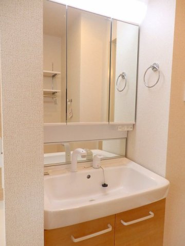 洗面設備　洗面所です