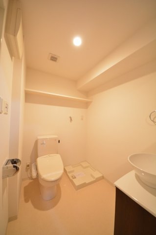 洗面設備　プライムアーバン玉造　洗面所