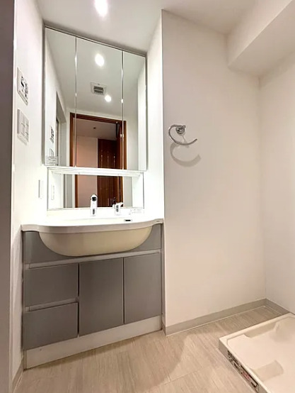洗面設備　※別部屋参考写真です
