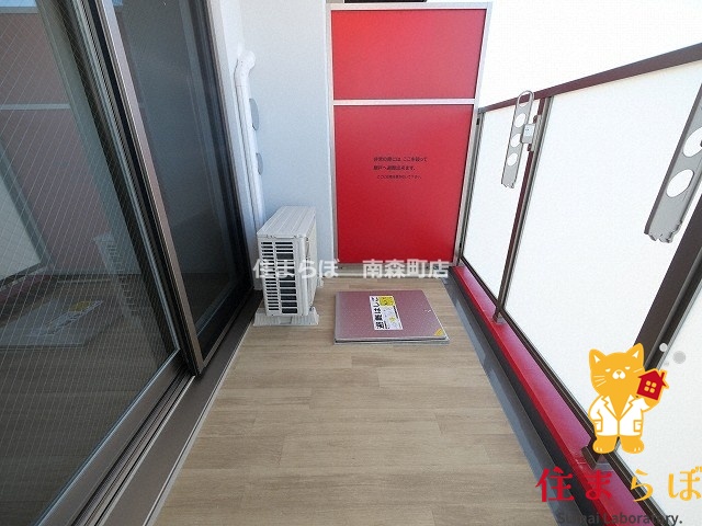 バルコニー　日常使いを想像しながら