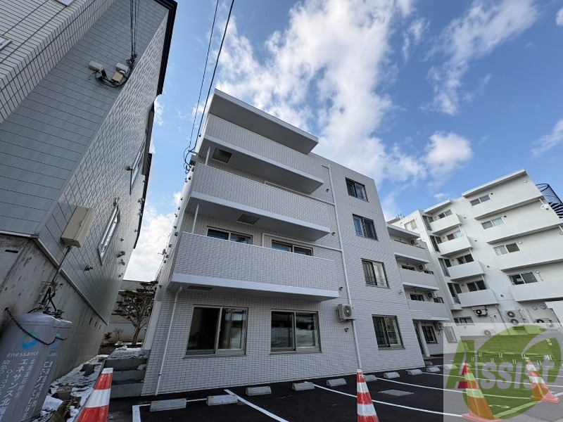 建物外観　札幌市白石区「ＢｌａｎｃＴｅｒｒａｃｅ白石」