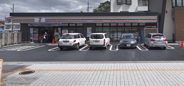 コンビニ　セブンイレブン 竹ノ塚店（コンビニ）まで187m