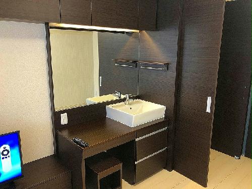 洗面設備　備品や設備仕様は号室等により異なります。現地をご確認ください