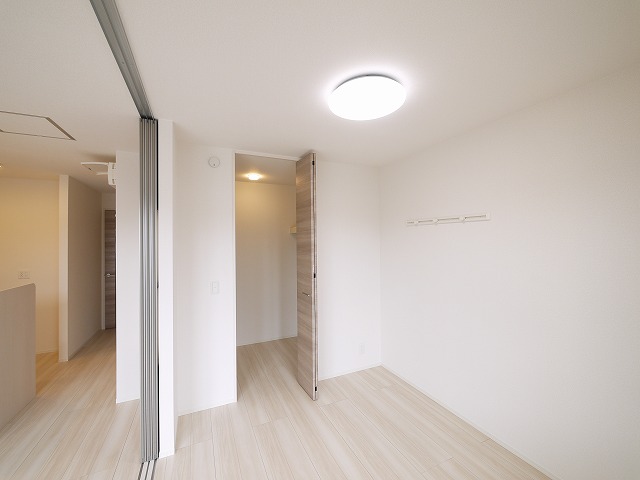 収納　たっぷりとした収納スペースです