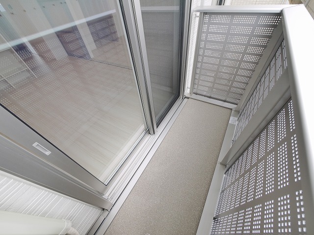 バルコニー　落ち着いた時間を過ごせるバルコニーです