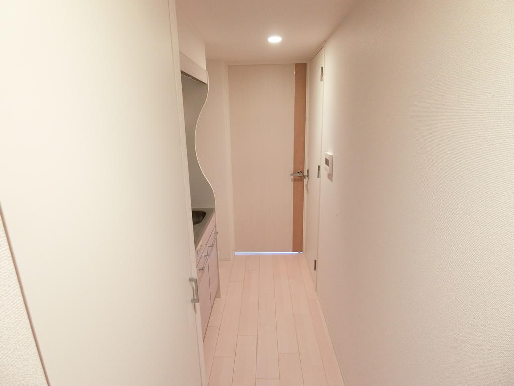 玄関　玄関→室内