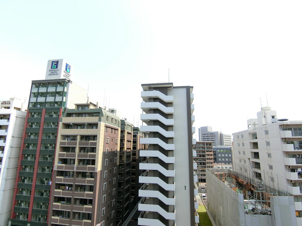 眺望　南向きの高層階です