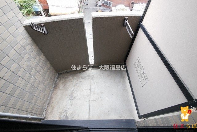 バルコニー　日常使いを想像しながら