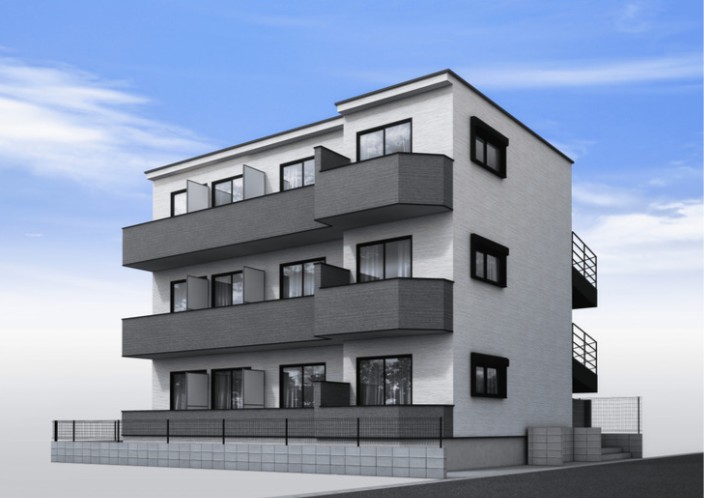 建物外観　外観パースです。