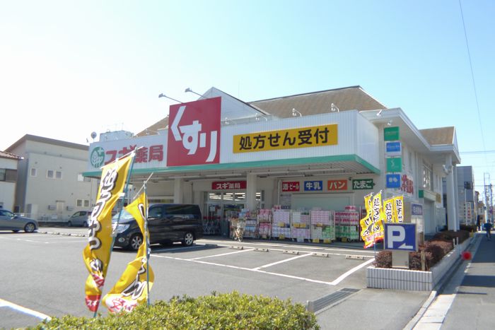 ドラックストア　スギ薬局上青木店（ドラッグストア）まで506m