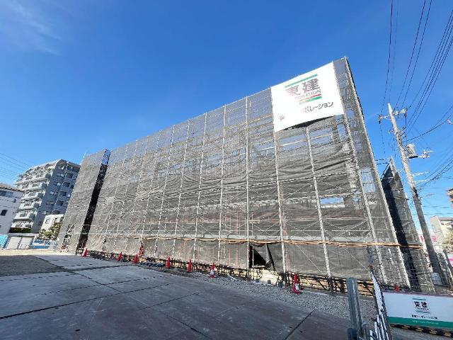 建物外観　建築現場
