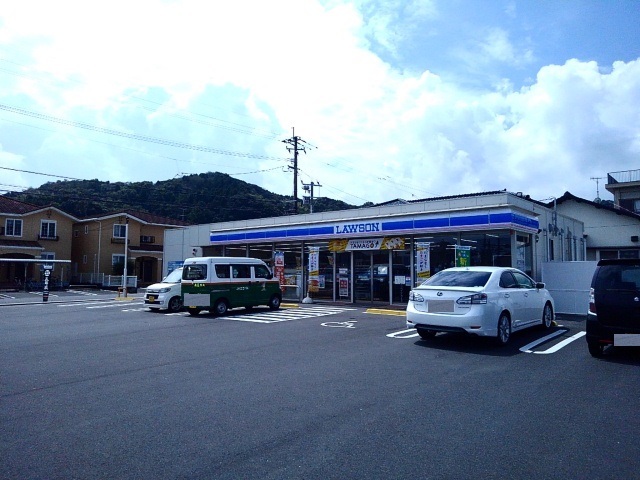 コンビニ　ローソン上福元店（コンビニ）まで80m