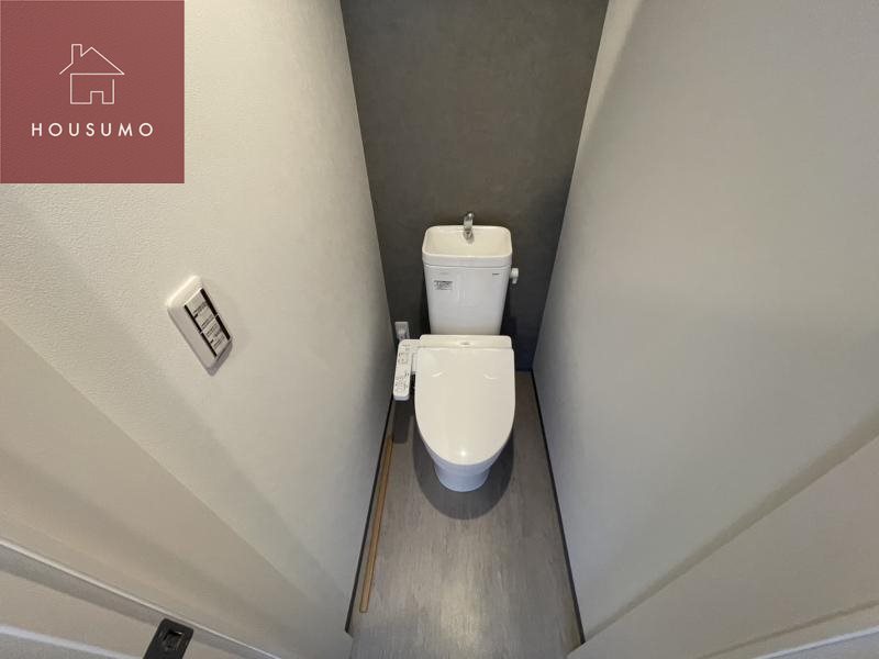 トイレ　ゆったりとした空間のトイレです