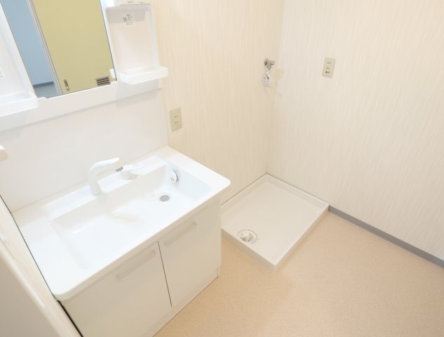 洗面設備　洗面所です