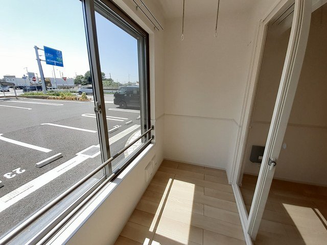 バルコニー　過ごしやすい室内です