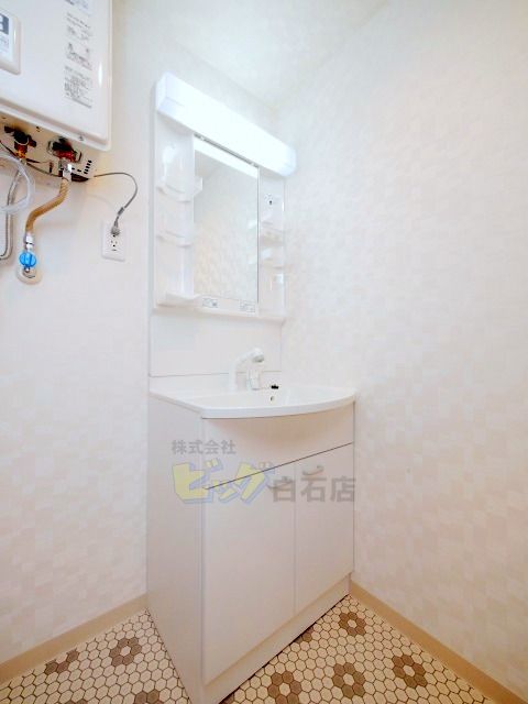 洗面設備　シャンプードレッサー完備しています♪