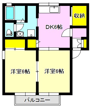 コンフォールの間取り写真