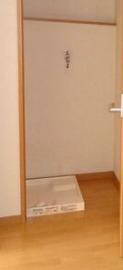 その他設備　洗濯機置き場です