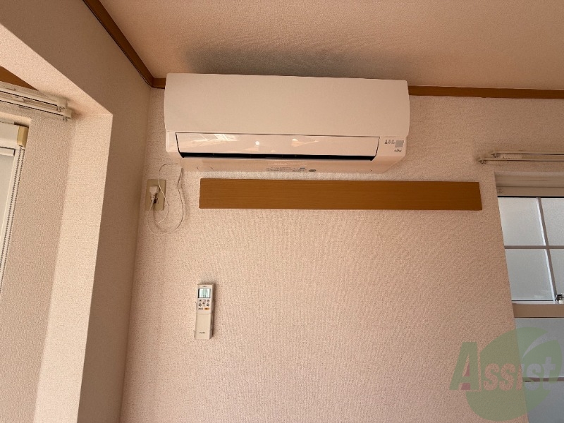 その他設備　エアコンが設置済みです。入居後すぐに使用できます。