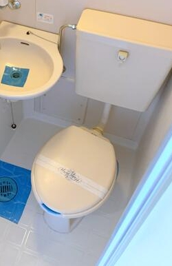 西武新宿線 田無駅 徒歩13分 2階建 築37年のトイレ写真