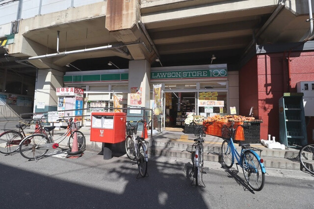 コンビニ　ローソンストア100近鉄今里駅前店（コンビニ）まで349m
