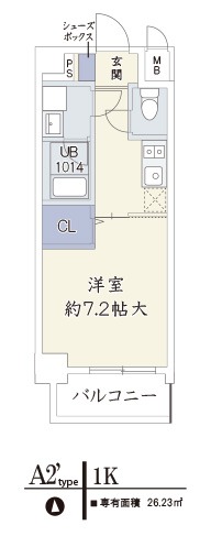 ラ・シャルム西宮本町の間取り写真