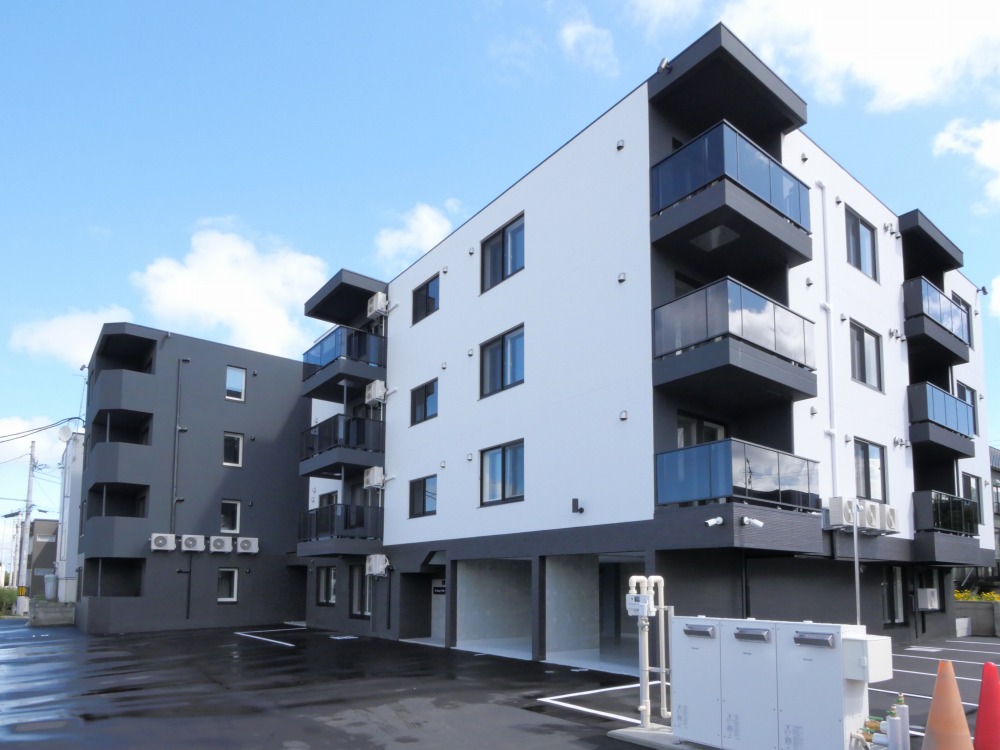 建物外観　仮）オルセーフラット厚別中央です。