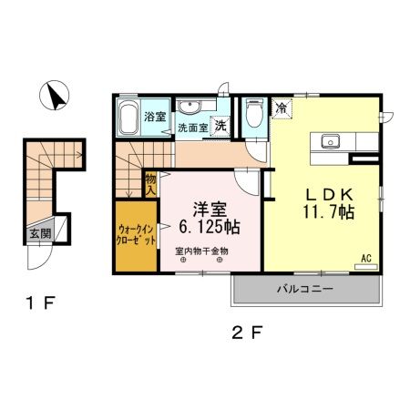 エスパシオ・y B棟の間取り写真
