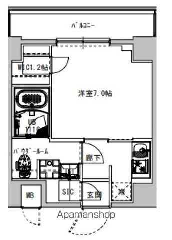 SーRESIDENCE木場flusparkの間取り写真