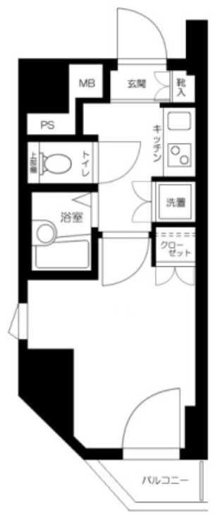 ファーストプレイス菊川の間取り写真
