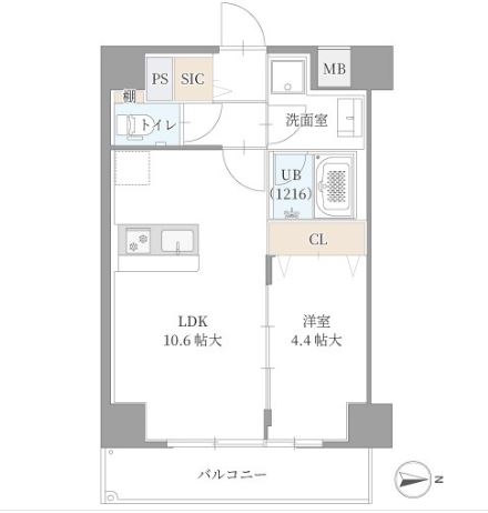 イマジン茨木の間取り写真