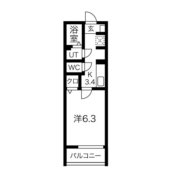 comfortableの間取り写真